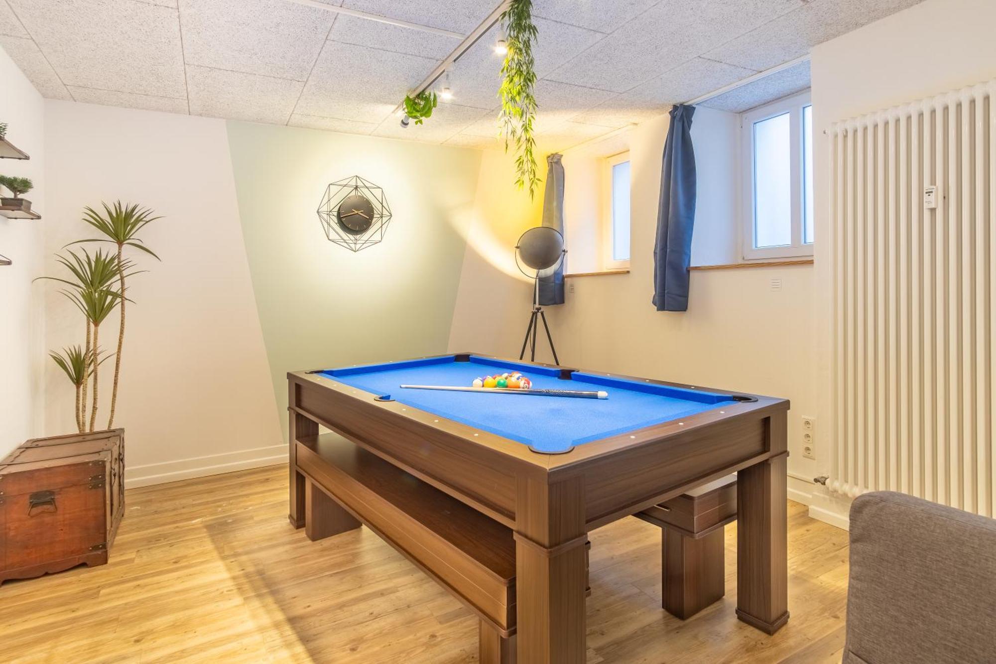 Pool Table Heaven, Workstation, 4K Tv, Netflix Apartment Leipzig Exterior photo